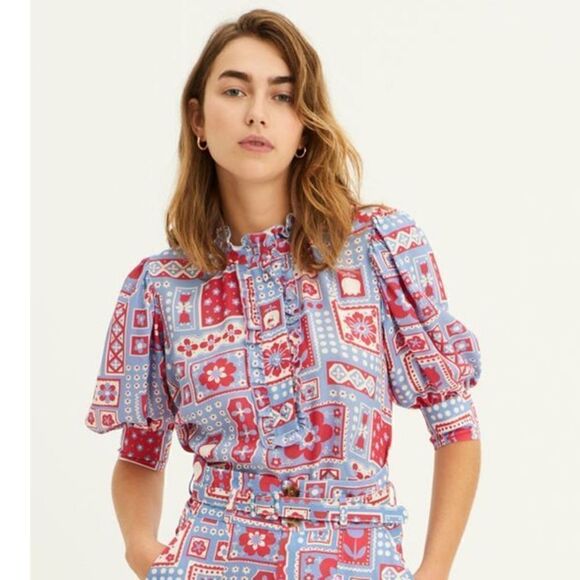 Antik Batik Tops - Antik Batik Honoka Blouse L/42